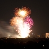 Das Eröffnungsfeuerwerk der Fürther Kirchweih 2009