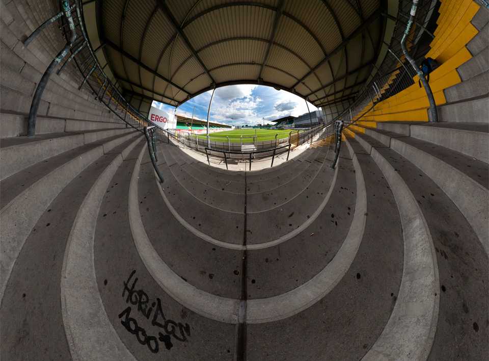 Sportpark Ronhof - Panorama Nordtribüne
