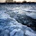 Eis auf dem Main-Donau-Kanal